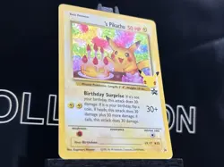 Happy Birthday Pikachu Holo 24 Celebrations Birthday Pokemon Card NM - Image 4