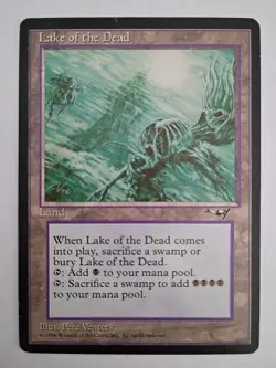Magic The Gathering - 1x Lake of the Dead (mtg) Alliances - Image 1