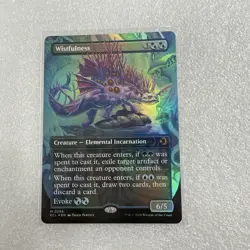 Wistfulness - Foil - Borderless Lorwyn Eclipsed MTG - Image 2