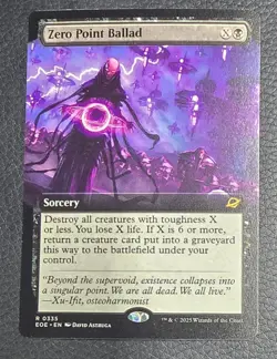 Zero Point Ballad (Extended Art) Edge of Eternities Regular MTG NM Magic Card - Image 1