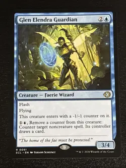 MTG Lorwyn Eclipsed Glen Elendra Guardian 0051 NM Rare - Image 1