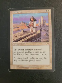 Oblation (46) Onslaught MP MTG Magic the Gathering White Rare PLAYED - Image 1