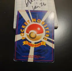 1996 Pokemon Pocket Monsters Sabrina's Slowbro Japanese Gym 080 - Image 3