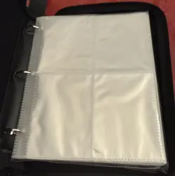 New Card Binder Pokemon Cards Binder Holder Fits 400 Cards 50 Removable Sleeves - Image 5