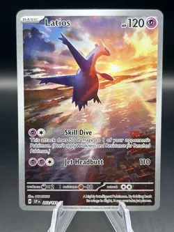 Pokemon TCG Surging Sparks Latios 203/191 Illustration Rare - Image 1