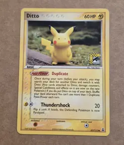 SDCC Pokemon TCG Delta Species Ditto San Diego Comic-Con Promo Card 63/113 2005 - Image 1