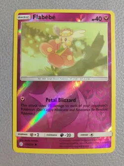 Flabebe Reverse Holo | NM/M | SM Cosmic Eclipse 150/236 | Pokemon - Image 1