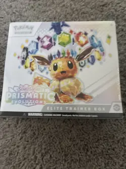 Pokemon TCG SV8.5 Prismatic Evolutions Elite Trainer Box Factory Sealed - Image 1