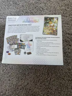 Pokemon TCG SV8.5 Prismatic Evolutions Elite Trainer Box Factory Sealed - Image 3