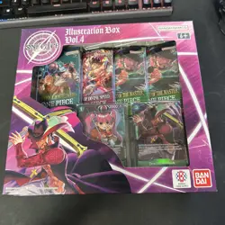 One Piece Illustration Box Vol. 4 English Sealed New In Hand TCG Trading Cards - Image 1