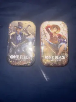 2x One Piece Mini Tin Vol. 2 Sabo & Luffy One Piece TCG Op13 - Image 1