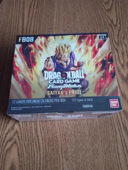 Dragon Ball Super Card Game Fusion World Saiyan's Pride Booster Box FB08 - Image 1