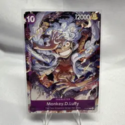 Monkey.D.Luffy P-041 One Piece TCG Card Game English NM Purple Promo (041) - Image 1