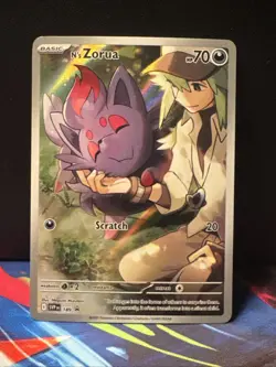 N's Zorua 189 Sv: Scarlet & Violet Promo Cards Holo - Image 1