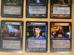 Star Trek CCG: Second Edition - Nine Card A Rarity Foil Lot - Image 4