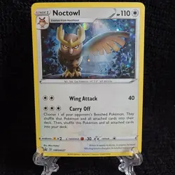 Noctowl Promo SWSH: Sword & Shield Promo Cards SWSH027 - NM - Pokemon TCG - Image 1