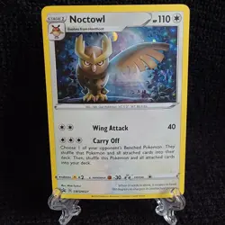 Noctowl Promo SWSH: Sword & Shield Promo Cards SWSH027 - NM - Pokemon TCG - Image 2