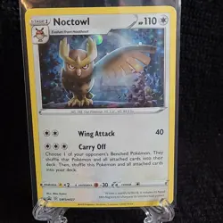Noctowl Promo SWSH: Sword & Shield Promo Cards SWSH027 - NM - Pokemon TCG - Image 4