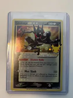 Pokemon Greninja Star SWSH: Sword & Shield Promo SWSH144 Holo 130HP Basic Card - Image 1