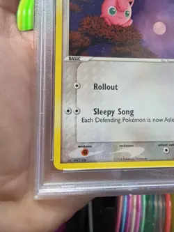 PSA 10 Gem Mint Jigglypuff 63/101 Non-Holo Pokemon EX Hidden Legends Tcg Card - Image 2