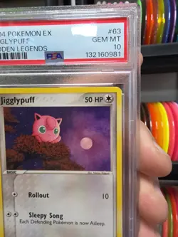 PSA 10 Gem Mint Jigglypuff 63/101 Non-Holo Pokemon EX Hidden Legends Tcg Card - Image 4