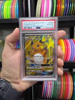 SM Black Star Promo Full Art Raichu Gx #SM90 PSA 10 Gem Mint Pokemon Tcg Card - Image 1