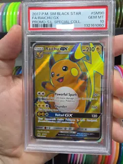 SM Black Star Promo Full Art Raichu Gx #SM90 PSA 10 Gem Mint Pokemon Tcg Card - Image 2