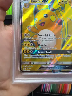 SM Black Star Promo Full Art Raichu Gx #SM90 PSA 10 Gem Mint Pokemon Tcg Card - Image 3