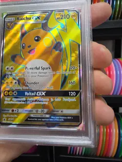 SM Black Star Promo Full Art Raichu Gx #SM90 PSA 10 Gem Mint Pokemon Tcg Card - Image 4