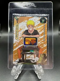 Naruto Uzumaki PSA Magazine Promo Card SEALED - Image 1