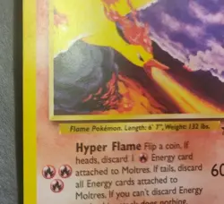 WOTC Black Star Promotional Pokemon Card: Moltres #21 - Image 5
