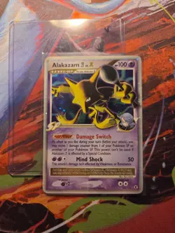Pokemon Card - Alakazam Lv.x ex 103/111 - Platinum Rising Rivals LP WOW AUCTION - Image 1