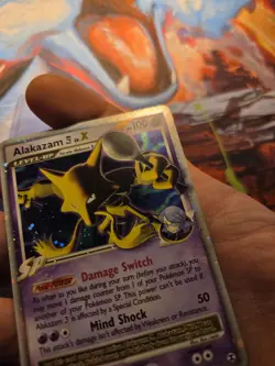 Pokemon Card - Alakazam Lv.x ex 103/111 - Platinum Rising Rivals LP WOW AUCTION - Image 3