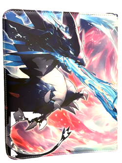 Card Binder for Pokemon Cards Holder Fits 900 Cards w/ 50 Removable Sleeves TCG - Image 1