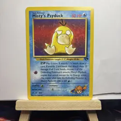 MISTY’S PSYDUCK - Gym Challenge - 90/132 - Common - Pokemon Card - NM - Image 1
