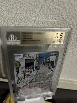 Beckett Graded Pokemon Card - Slowpoke AR #82 - BGS 9.5 (Gem Mint) - Image 4