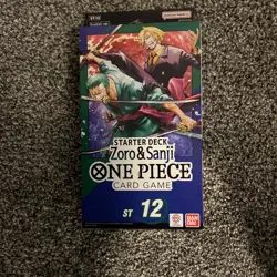 ONE PIECE CARD GAME - ZORO AND SANJI - ST12 STARTER DECK ENGLISH - Image 1