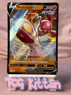 Medicham V - 083/203 - Ultra Rare - Evolving Skies - Pokemon Card - TCGKITTEN - Image 1