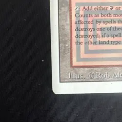 Magic: The Gathering Revised Edition Badlands - Image 3