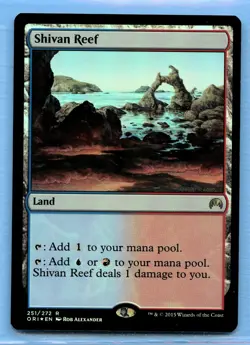 MTG: Origins: Shivan Reef: FOIL - Image 1