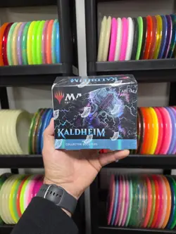 Magic The Gathering Kaldheim English Collector Booster Box 2021 New Sealed - Image 1