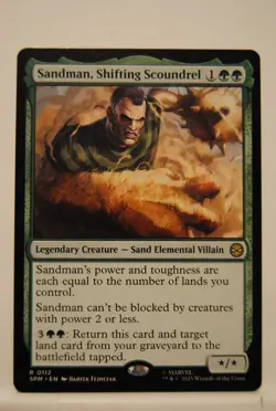 Magic: Spiderman: Sandman, Shifting Scoundrel #0112 - Image 1