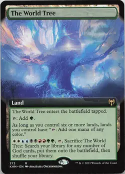 The World Tree (Extended Art) R Kaldheim 373 LP-NM MTG - Image 1