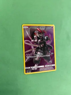 2019 ARMORED MEWTWO SM228 HP PROMO SUN & MOON HOLO POKEMON - Image 2