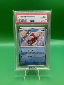 Tatsugiri Shiny Rare 127/091 2024 Pokemon Paldean Fates PSA 10 - Image 1