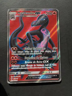 Carte Pokemon - Malamandre GX - 132/147 - Ombres Ardentes - 2017 - Image 1