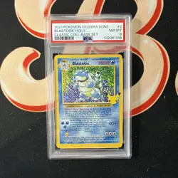 2021 POKEMON CELEBRATIONS CLASSIC COLLECTION #2 BLASTOISE-HOLO PSA 8! - Image 1