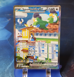 Squawkabilly ex 264/193 Sv02: Paldea Evolved NM Holo Pokemon TCG - Image 1