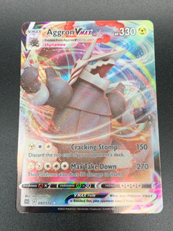 Aggron VMAX 097/172 Full Art Ultra Rare SWSH Brilliant Stars Pokemon NM - Image 1