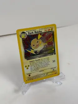 2000 POKEMON TEAM ROCKET DARK RAICHU HOLO 83/82 MP-LP UNLIMITED - Image 2